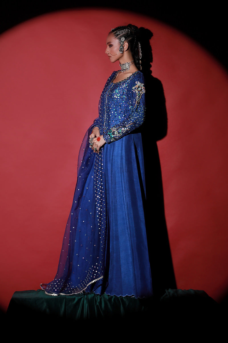 Wardha Saleem | Meeram Festive Formals | Neel - House Of Anaya