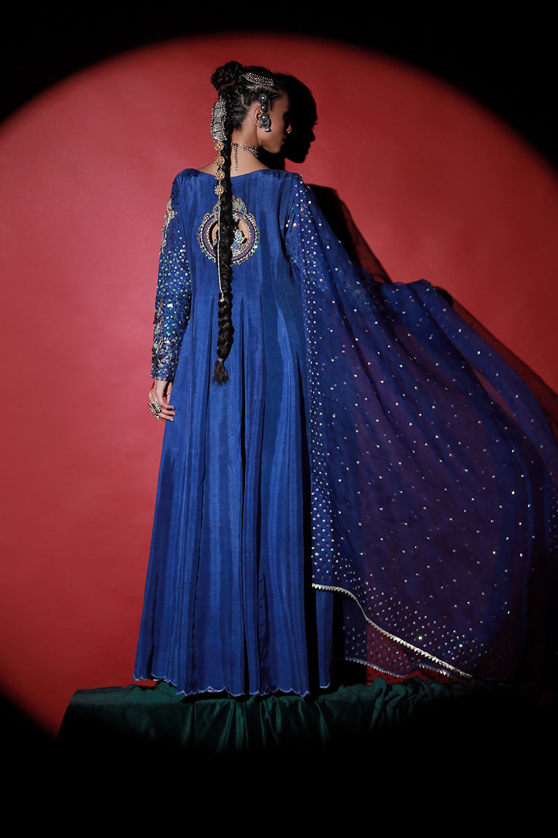Wardha Saleem | Meeram Festive Formals | Neel - House Of Anaya