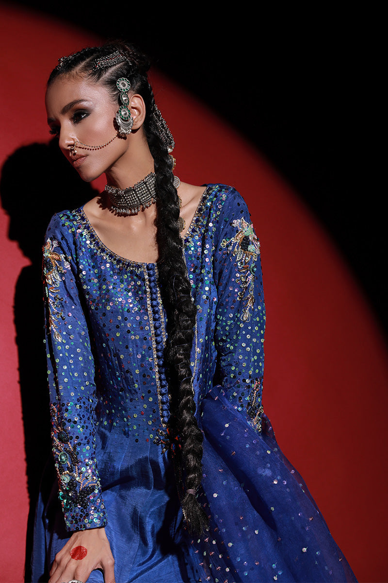 Wardha Saleem | Meeram Festive Formals | Neel - House Of Anaya