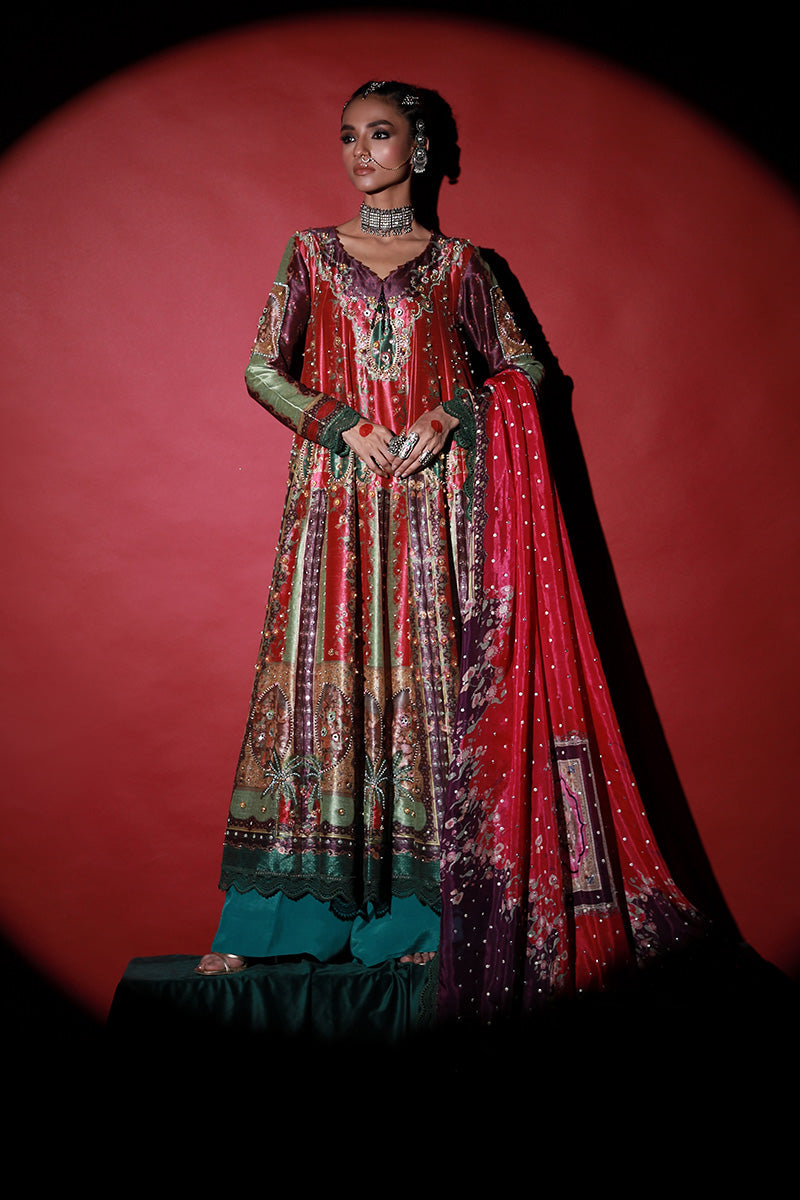 Wardha Saleem | Meeram Festive Formals | Chinar Bagh - House Of Anaya