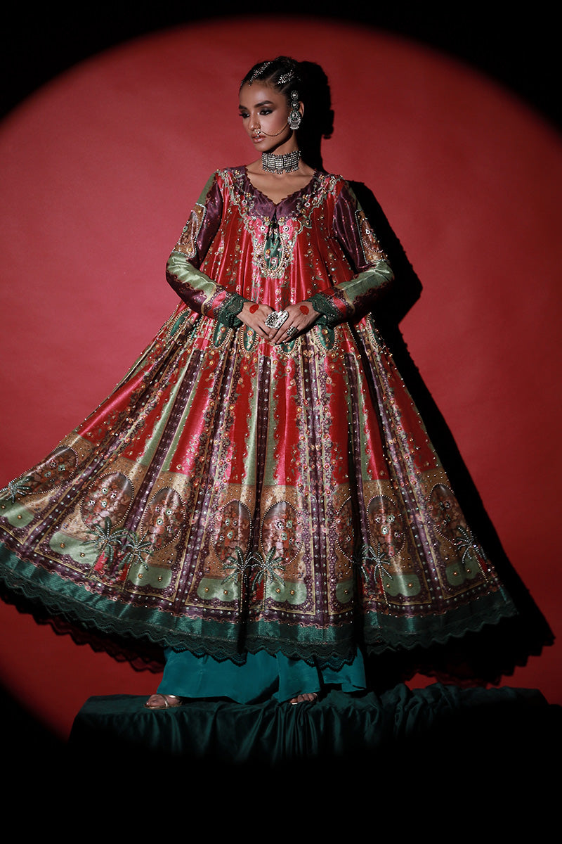 Wardha Saleem | Meeram Festive Formals | Chinar Bagh - House Of Anaya