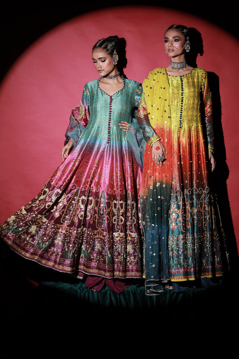 Wardha Saleem | Meeram Festive Formals | Satrangi - House Of Anaya
