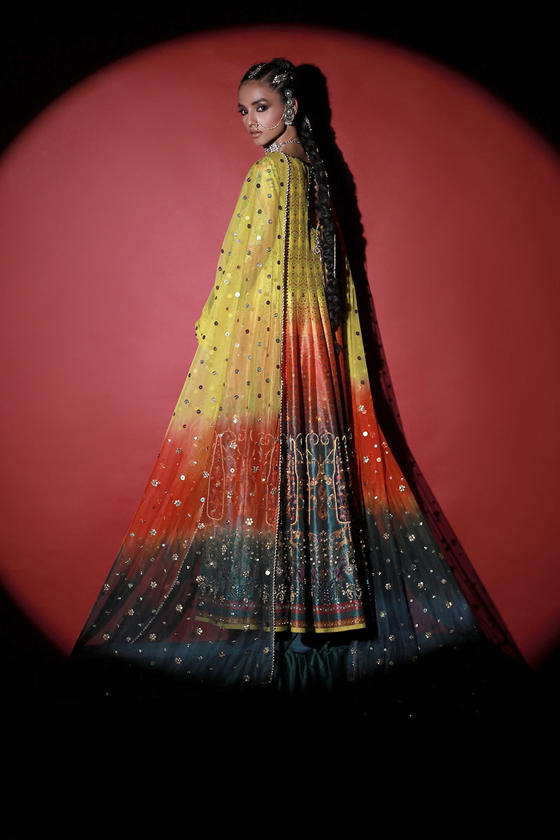 Wardha Saleem | Meeram Festive Formals | Satrangi - House Of Anaya