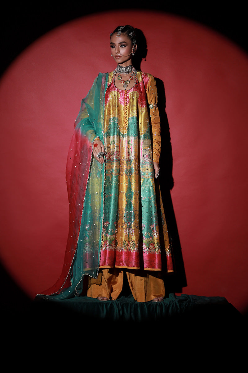 Wardha Saleem | Meeram Festive Formals | Bahaar Rang - House Of Anaya