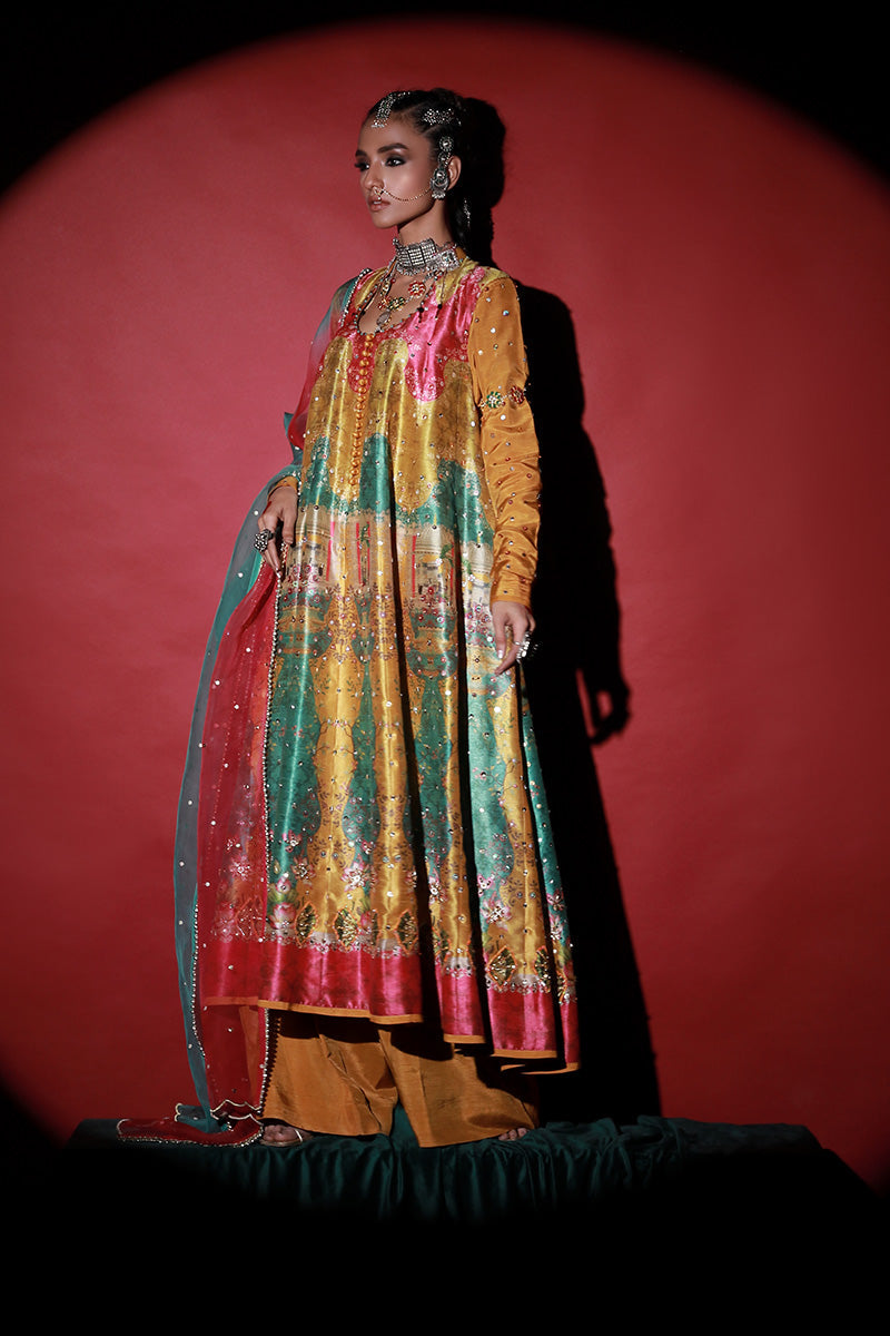 Wardha Saleem | Meeram Festive Formals | Bahaar Rang - House Of Anaya