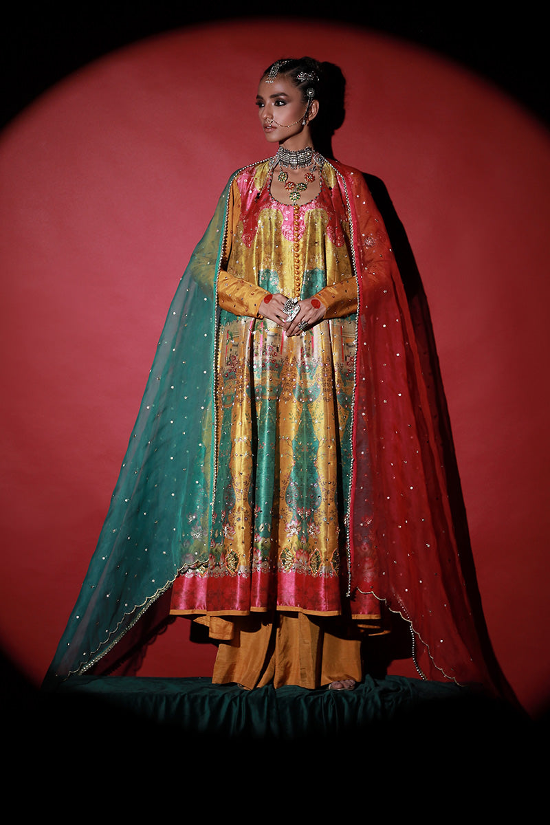Wardha Saleem | Meeram Festive Formals | Bahaar Rang - House Of Anaya