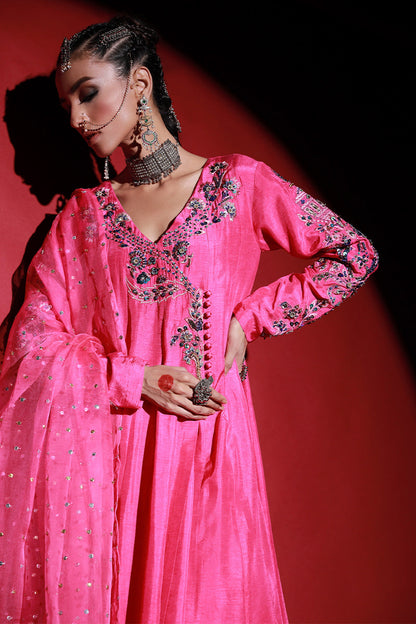 Wardha Saleem | Meeram Festive Formals | Gulab - House Of Anaya