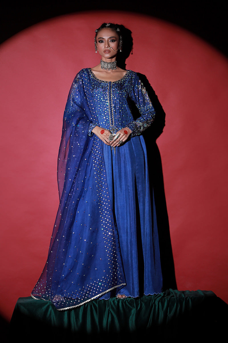 Wardha Saleem | Meeram Festive Formals | Neel - House Of Anaya