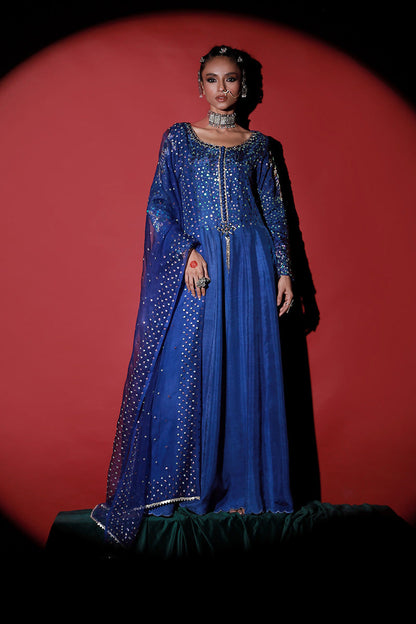 Wardha Saleem | Meeram Festive Formals | Neel - House Of Anaya