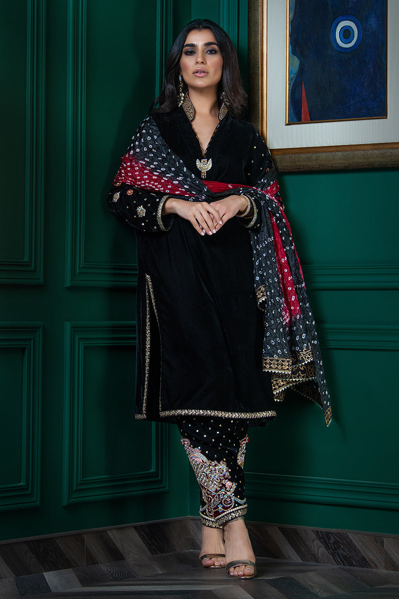 Wardha Saleem | Velvets Winter Fall 24 |   Parvaz - House Of Anaya