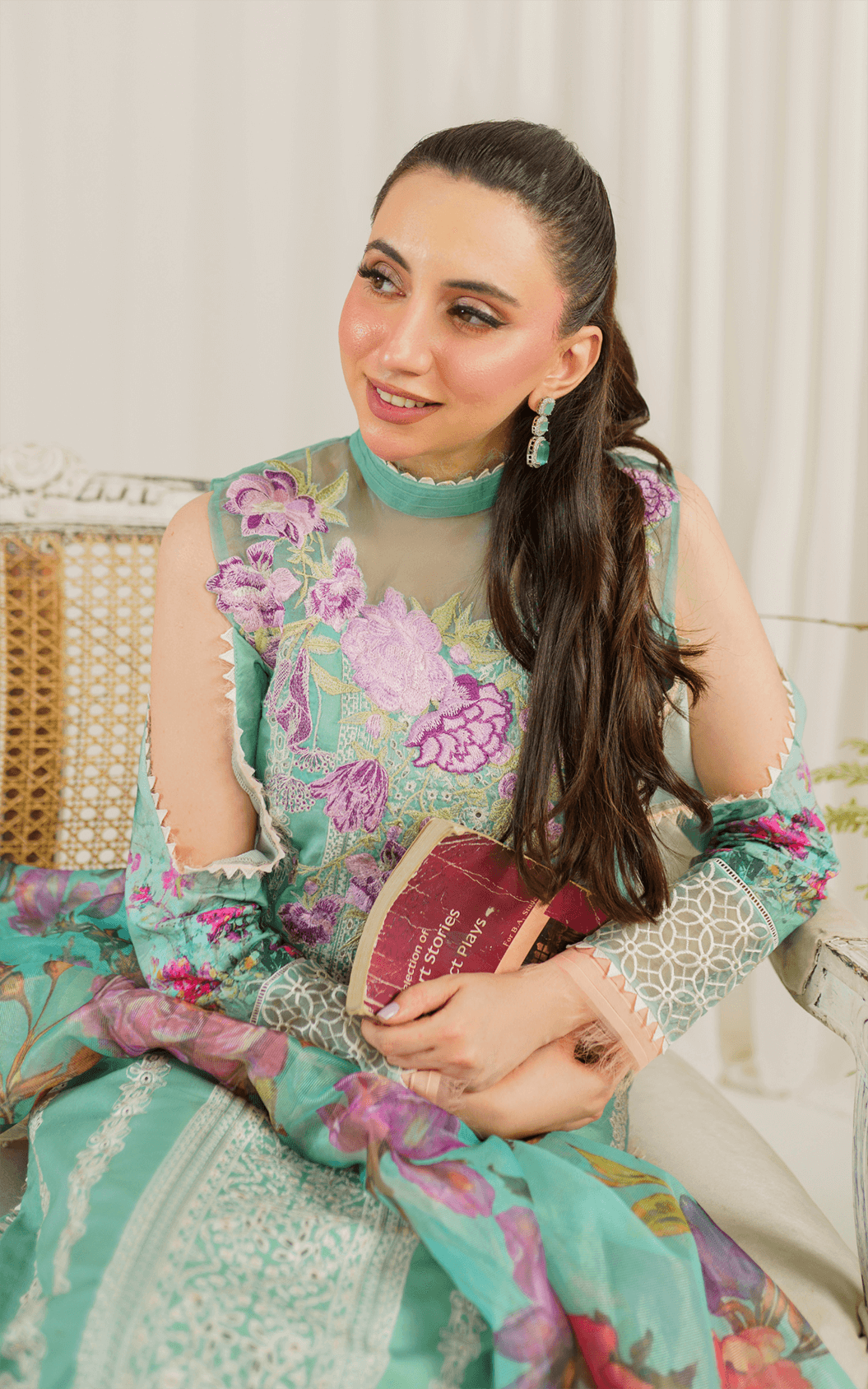 Asifa and Nabeel | Pretty in Pink Limited Edition | Water Lily (PP-3) - House Of Anaya