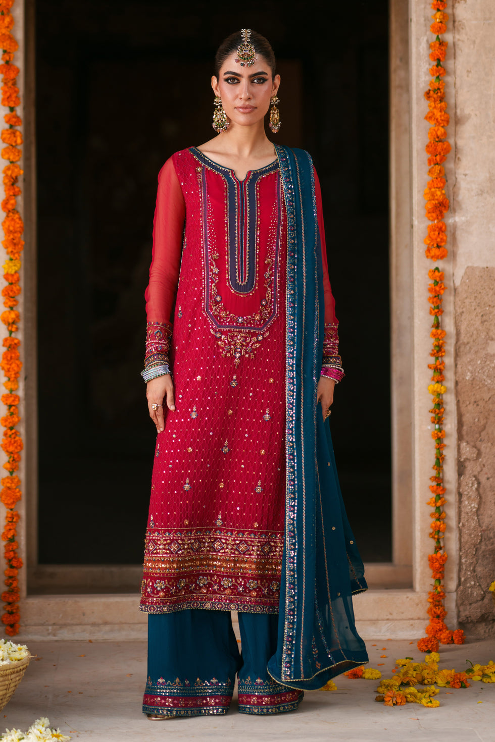 Naqshi | Zariah Crinkle Collection | Shazim