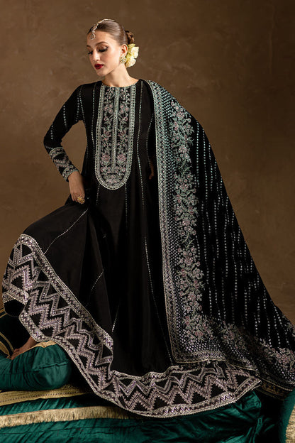 Marjjan | De Rose Velvet | MRV-14 (Black) - House Of Anaya