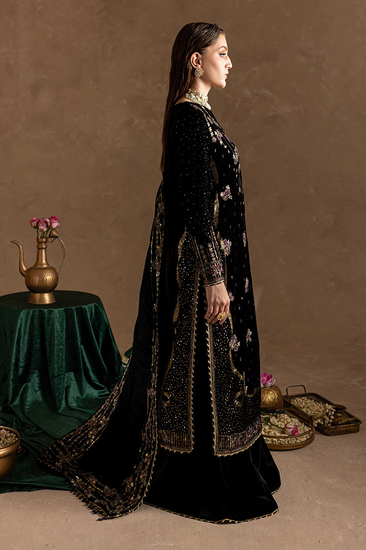 Marjjan | De Rose Velvet | MRV-09 (Black) - House Of Anaya