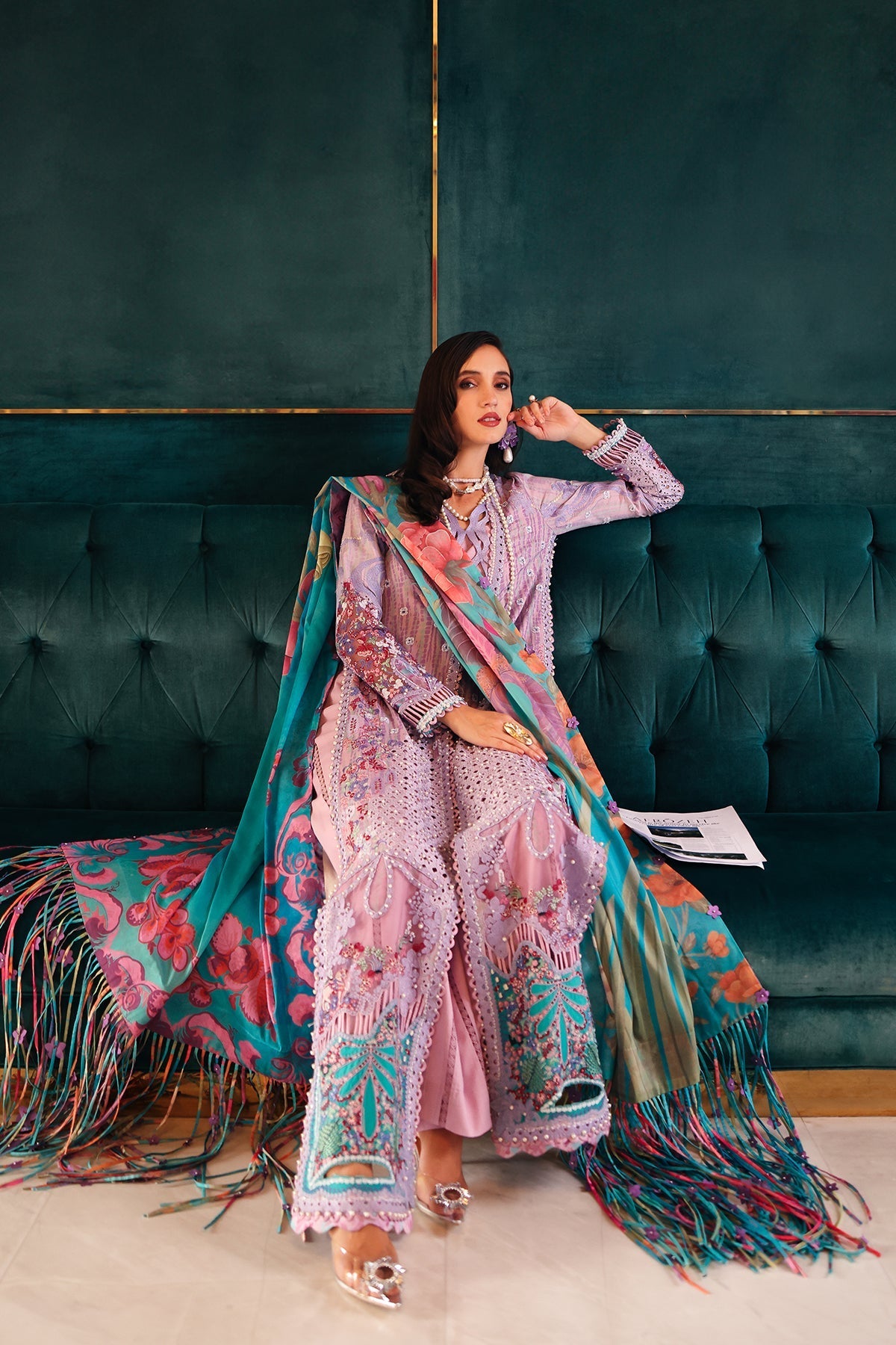 Afrozeh | Lawn 25 | Chrysa