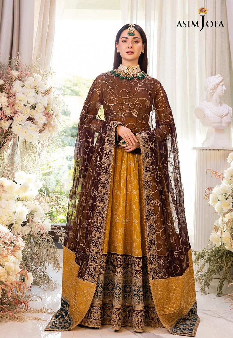 ASIM JOFA LUXUR PRET AJHJ-18 STITCHED - Riwayat-e-khas