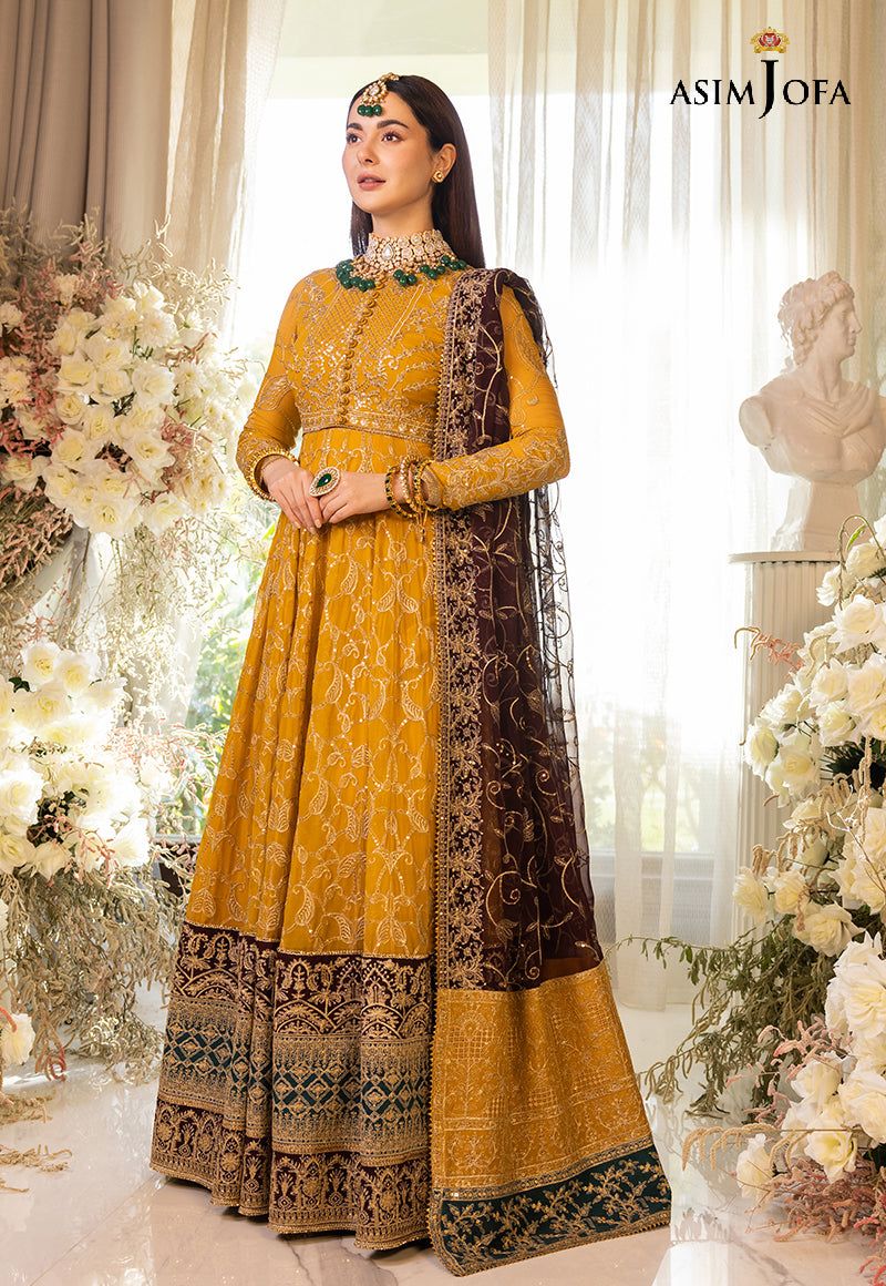 ASIM JOFA LUXUR PRET AJHJ-18 STITCHED - Riwayat-e-khas