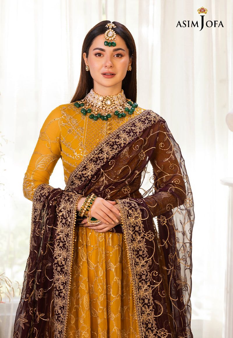 ASIM JOFA LUXUR PRET AJHJ-18 STITCHED - Riwayat-e-khas