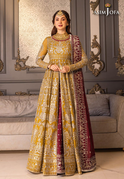 ASIM JOFA LUXUR PRET AJHJ-22 STITCHED - Riwayat-e-khas