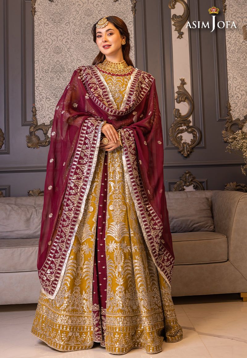 ASIM JOFA LUXUR PRET AJHJ-22 STITCHED - Riwayat-e-khas