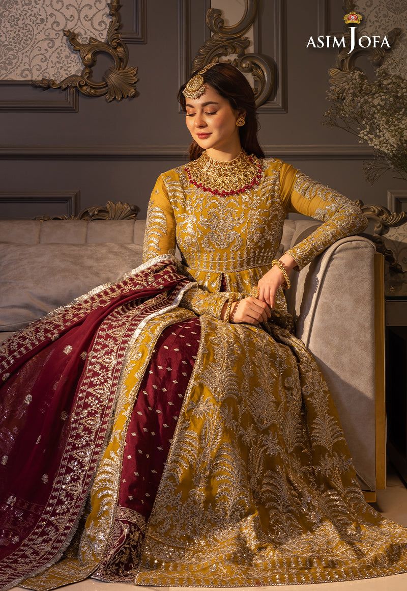 ASIM JOFA LUXUR PRET AJHJ-22 STITCHED - Riwayat-e-khas