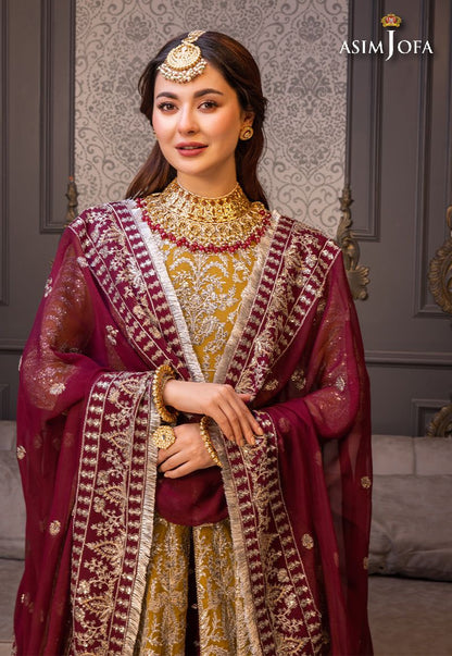 ASIM JOFA LUXUR PRET AJHJ-22 STITCHED - Riwayat-e-khas