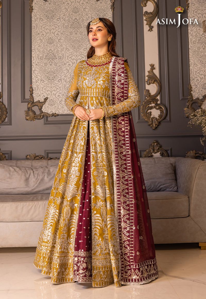 ASIM JOFA LUXUR PRET AJHJ-22 STITCHED - Riwayat-e-khas