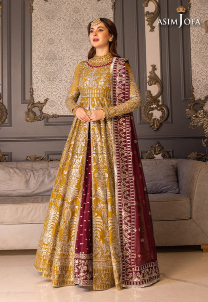 ASIM JOFA LUXUR PRET AJHJ-22 STITCHED - Riwayat-e-khas