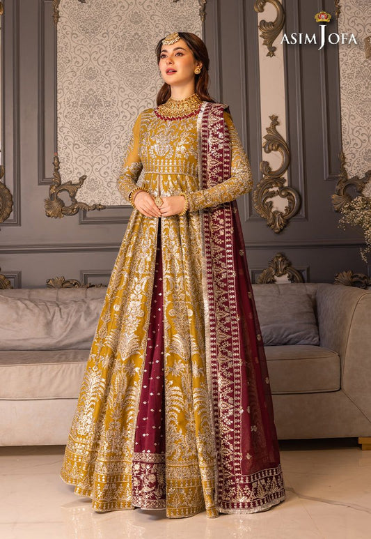 ASIM JOFA LUXUR PRET AJHJ-22 STITCHED - Riwayat-e-khas