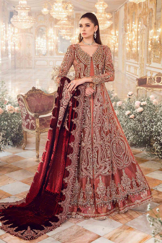 Maria B - Salmon Pink BD-2701 - House Of Anaya
