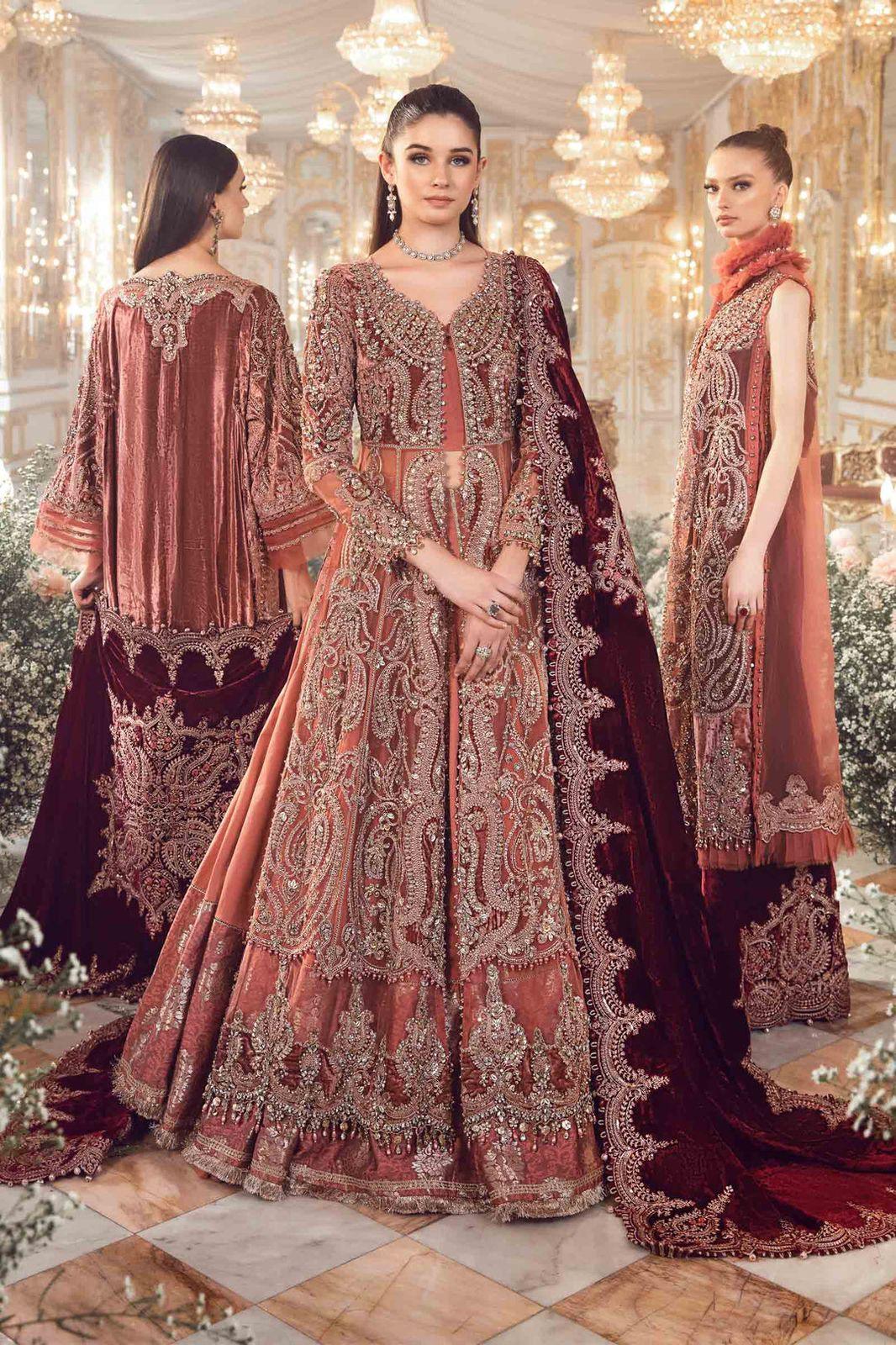 Maria B - Salmon Pink BD-2701 - House Of Anaya