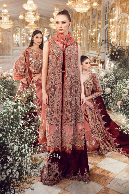 Maria B - Salmon Pink BD-2701 - House Of Anaya