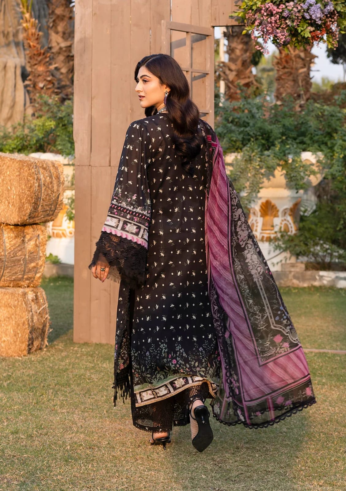 Elaf Premium | CHIKANKARI PRINTS 26 | ERC-7A ARZO