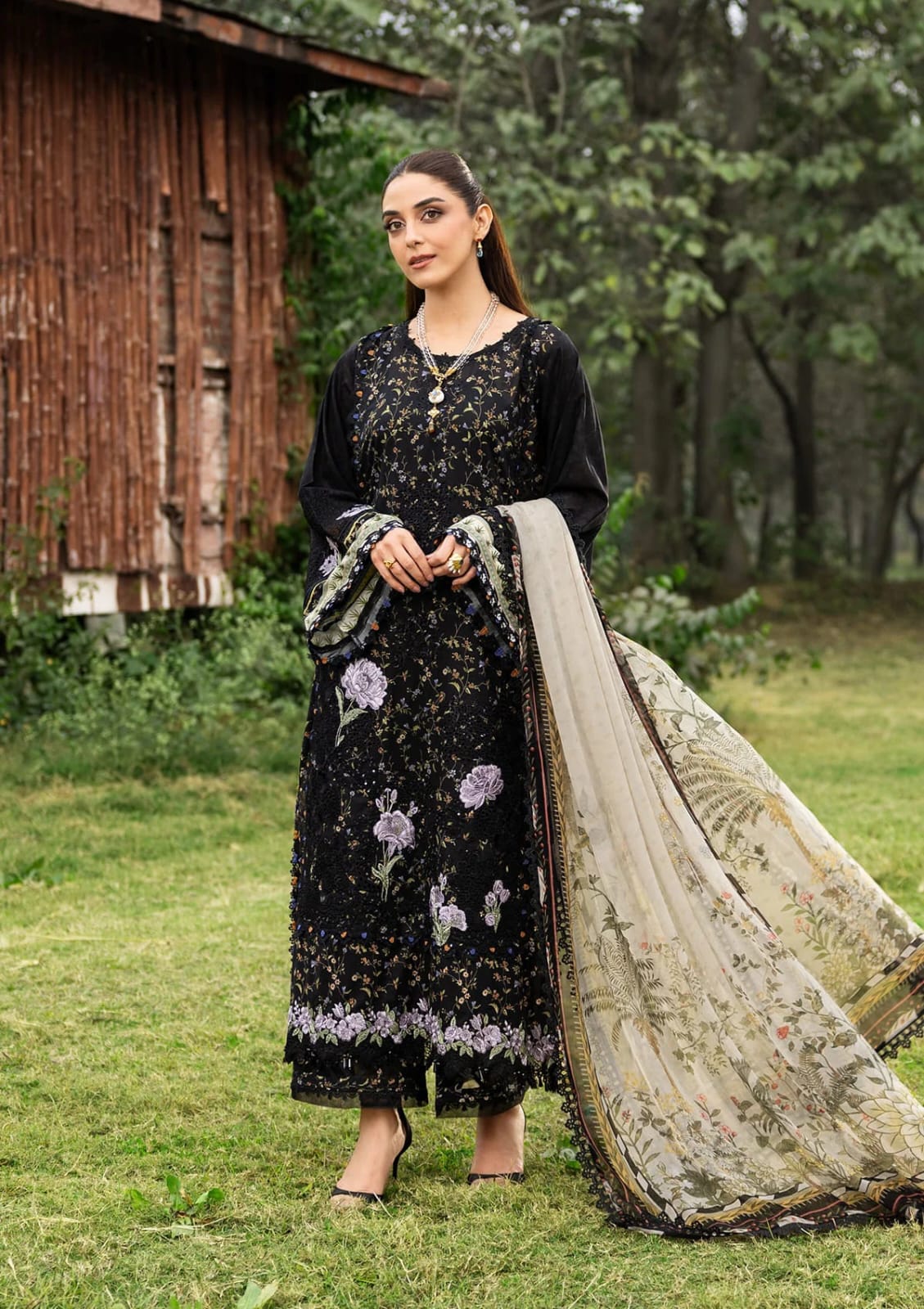 Elaf Premium | CHIKANKARI PRINTS 26 | ERC-4A KOYAL