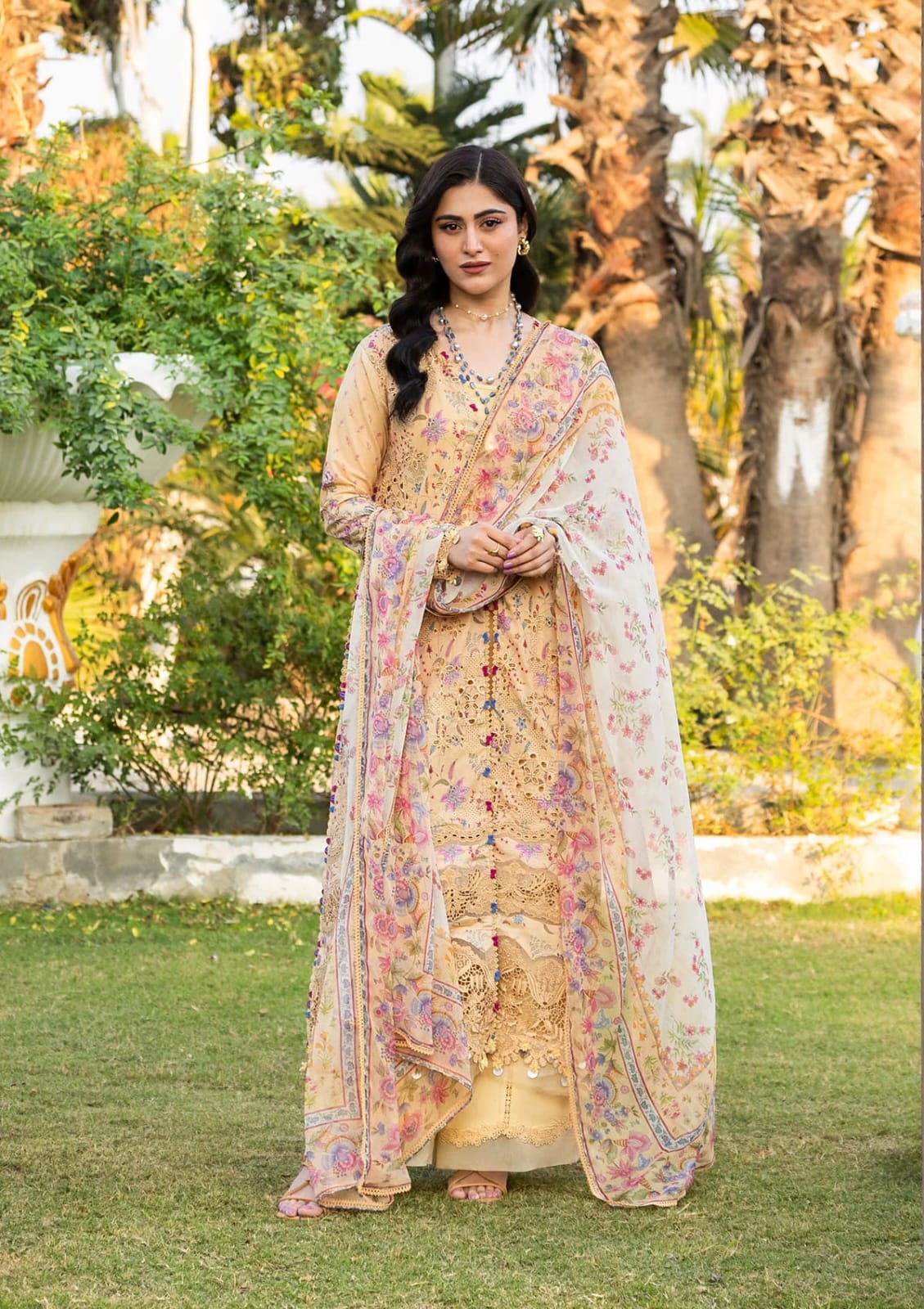 Elaf Premium | CHIKANKARI PRINTS 26 | ERC-5B KHUSHEE