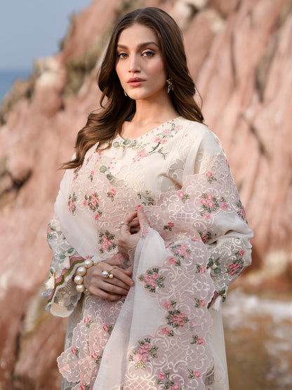 Mahnur | Sirena Luxury Lawn 25 | Wisteria - House Of Anaya