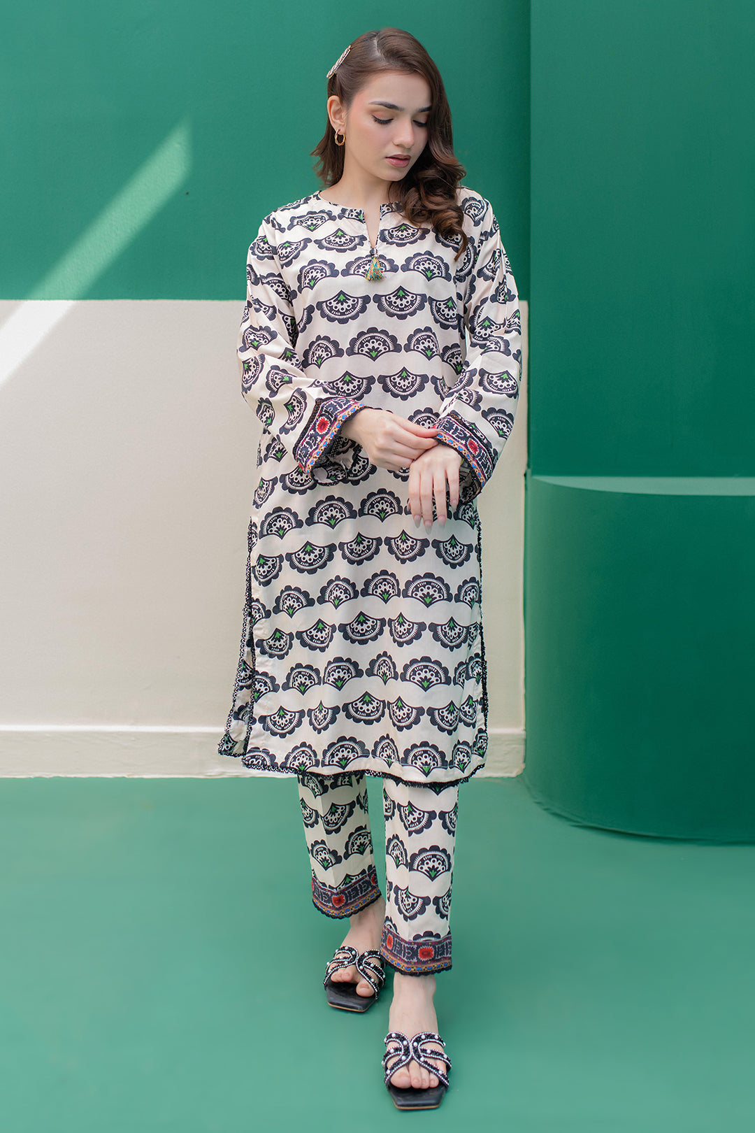 Zellbury | Summer Pret | Kurta Trouser - 2809 - Libasekhas