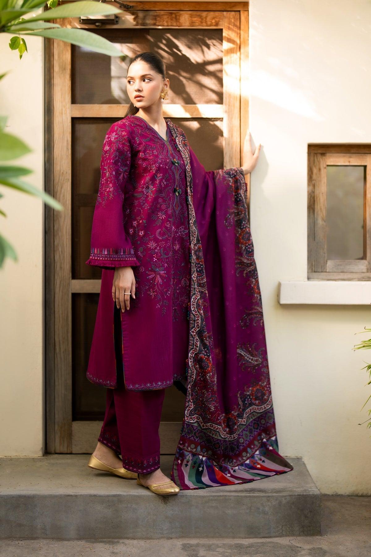 Xenia Formals | Dhoop Kinaray Winter Shawl 24 | SUMBUL