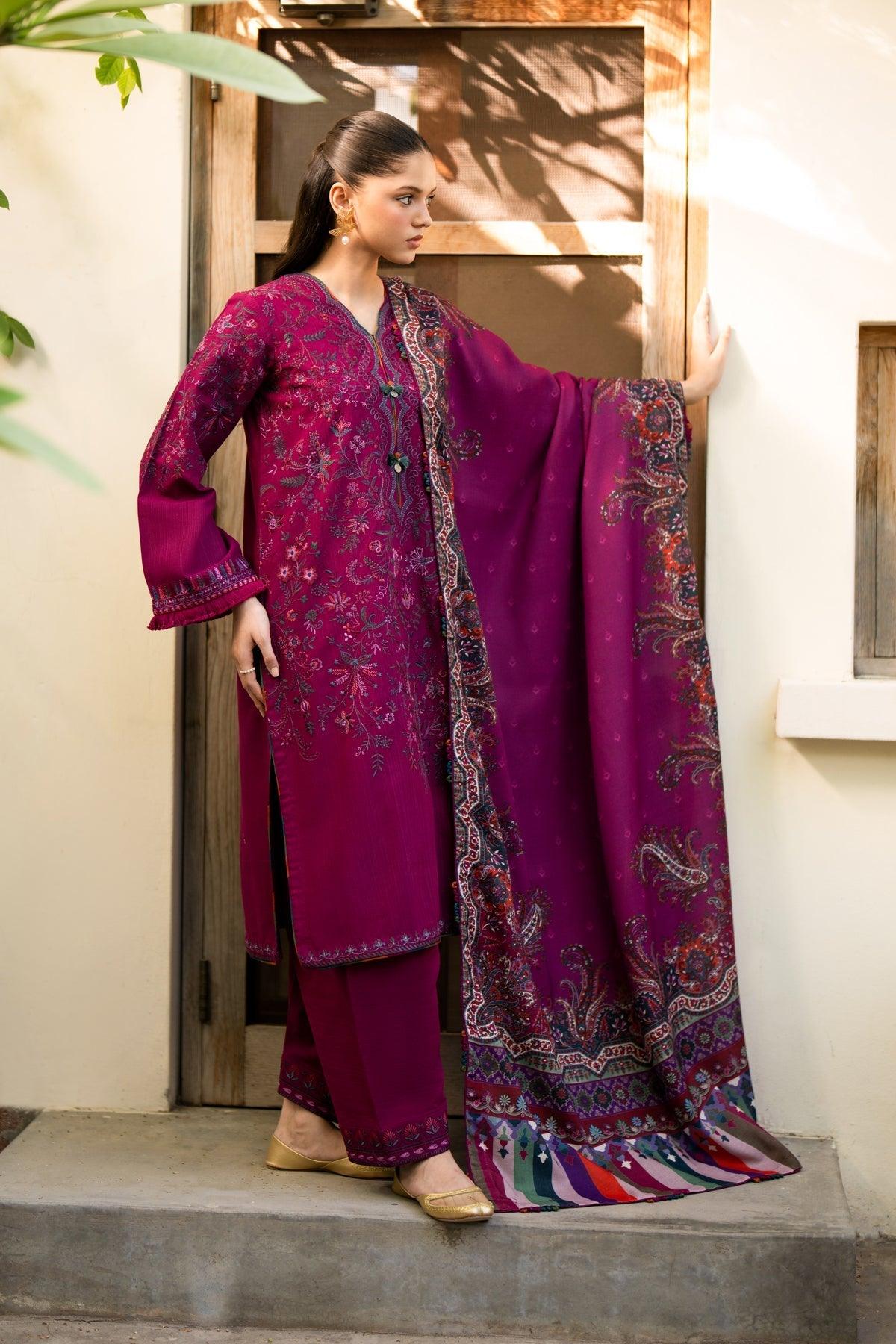 Xenia Formals | Dhoop Kinaray Winter Shawl 24 | SUMBUL