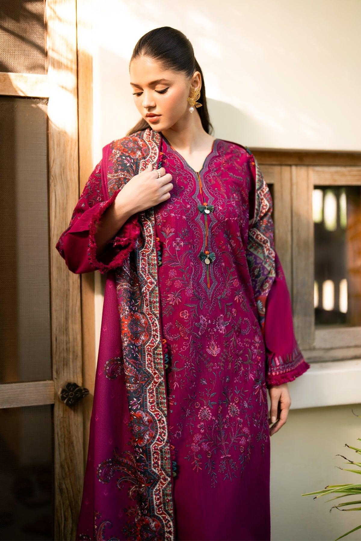 Xenia Formals | Dhoop Kinaray Winter Shawl 24 | SUMBUL