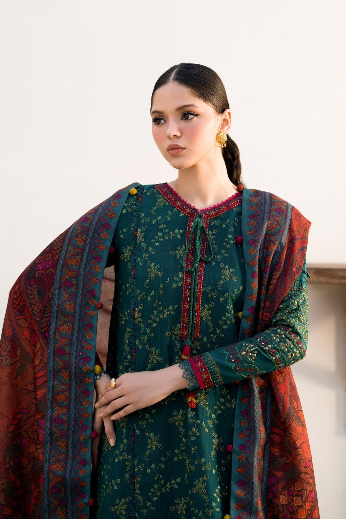 Xenia Formals | Dhoop Kinaray Winter Shawl 24 | ZEMURD