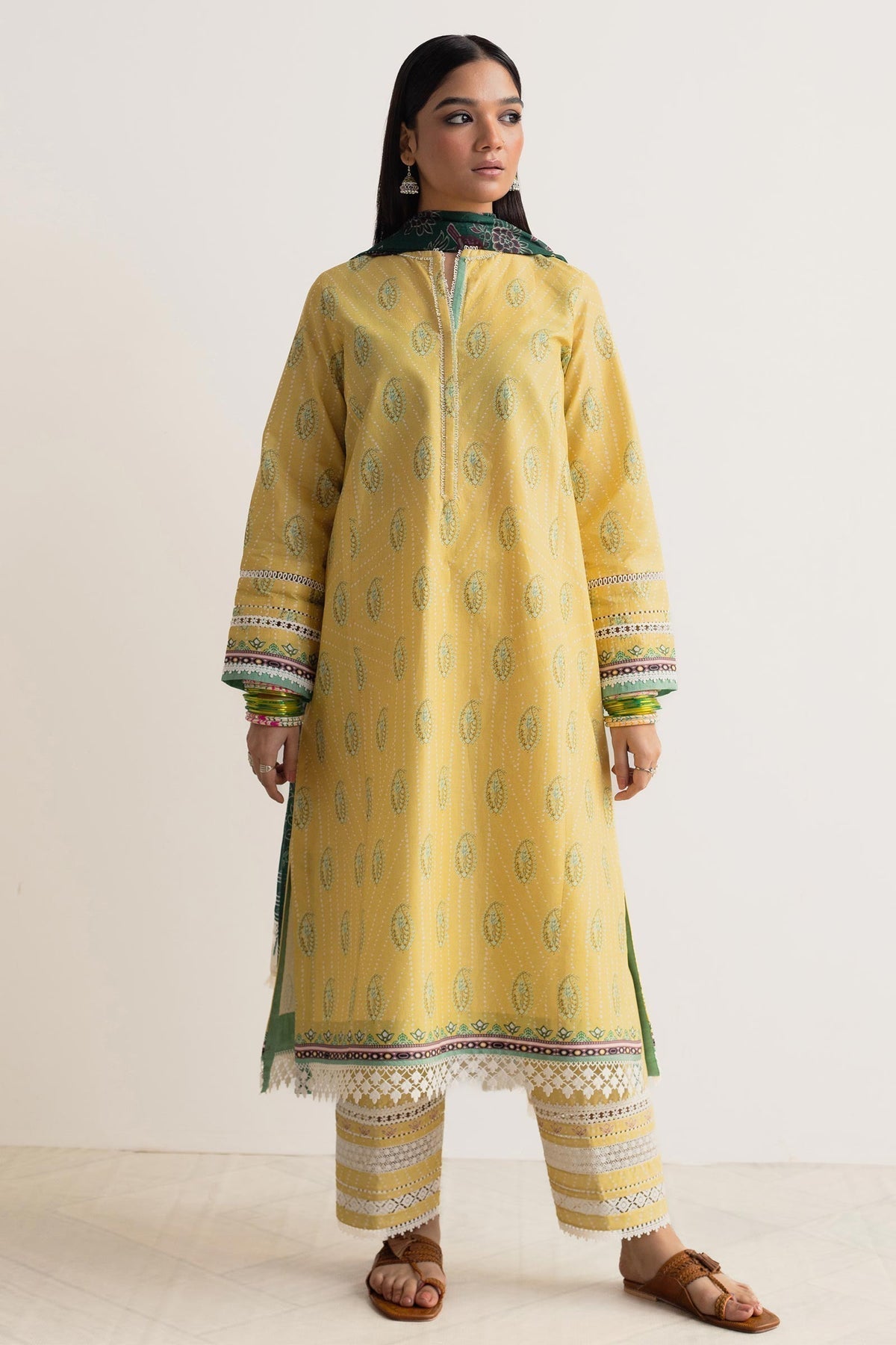 Zara Shahjahan | Coco Prints 24 | CHAMPA-D10 - House Of Anaya