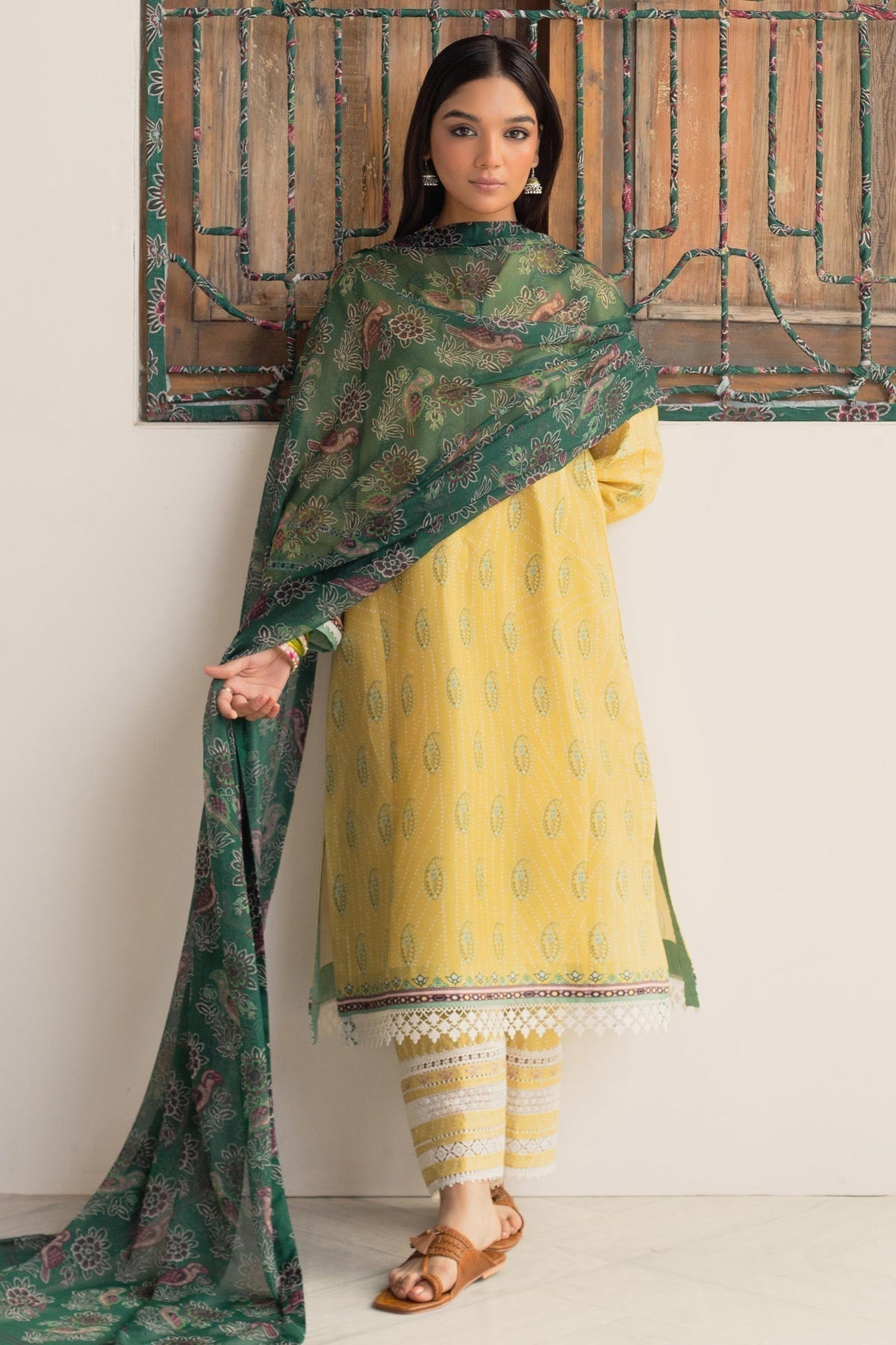 Zara Shahjahan | Coco Prints 24 | CHAMPA-D10 - House Of Anaya