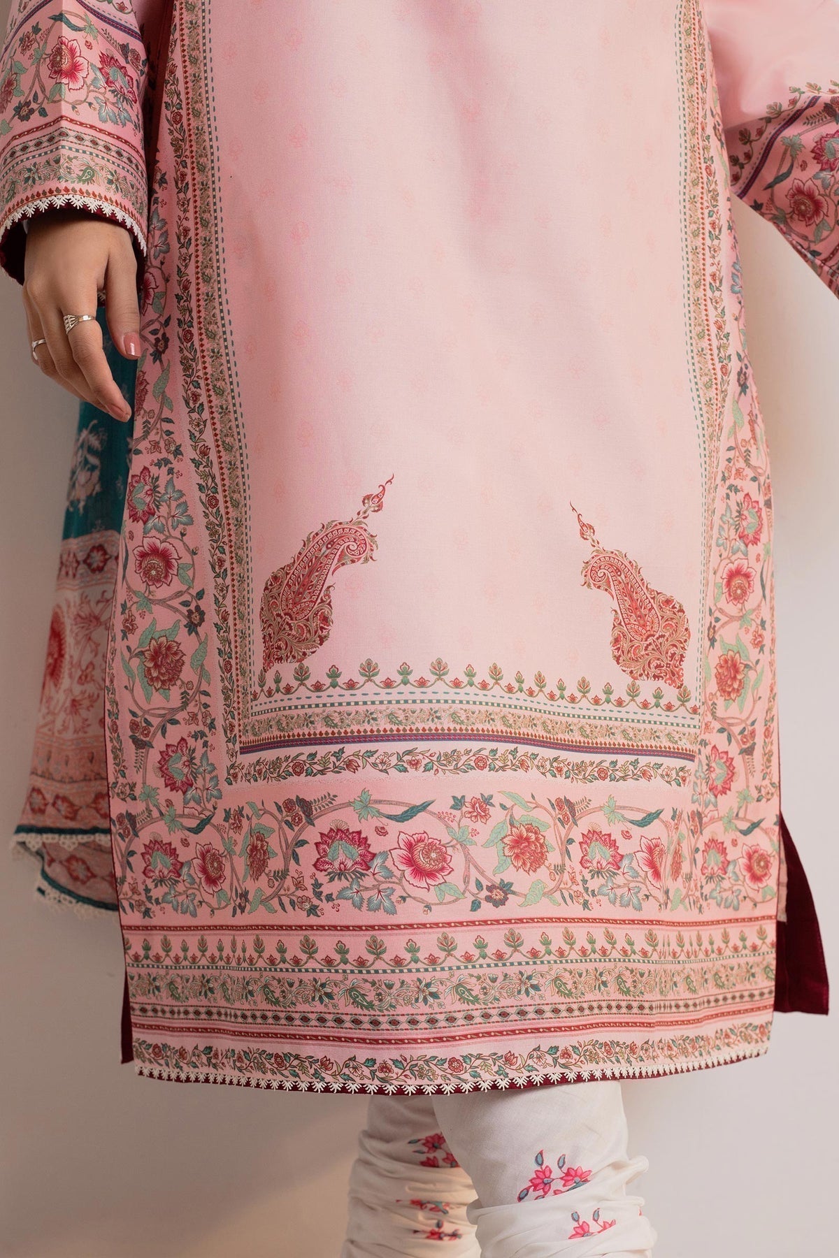 Zara Shahjahan | Coco Prints 24 | GULABI-D3 - House Of Anaya