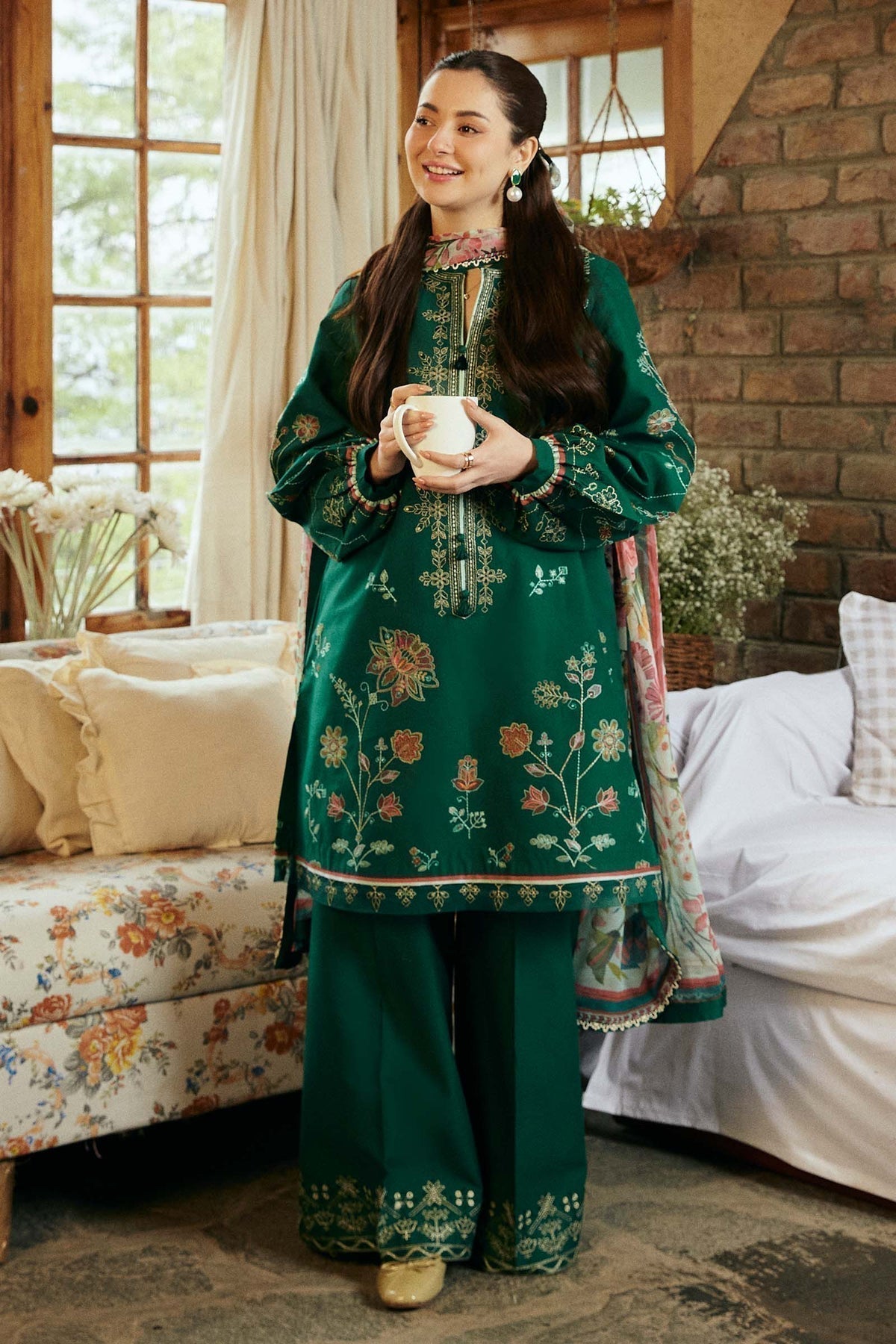 Zara Shahjahan | Coco Lawn Vol 2 | ZAIRA-9A - House Of Anaya