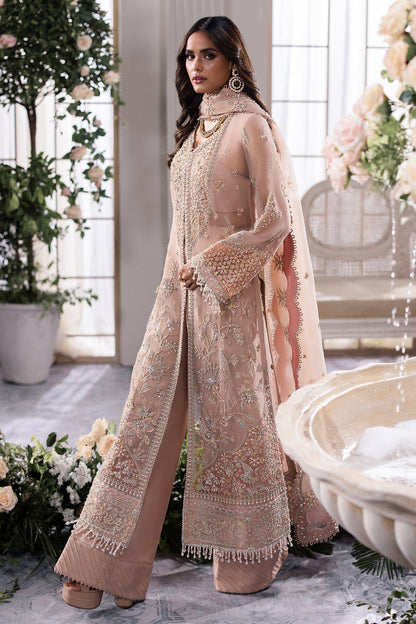 Gossamer by Zaha Embroidered Organza 3Pc Suit ZC24-05 Elysia