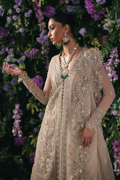 Gossamer by Zaha Embroidered Organza 3Pc Suit ZC24-06 Talia