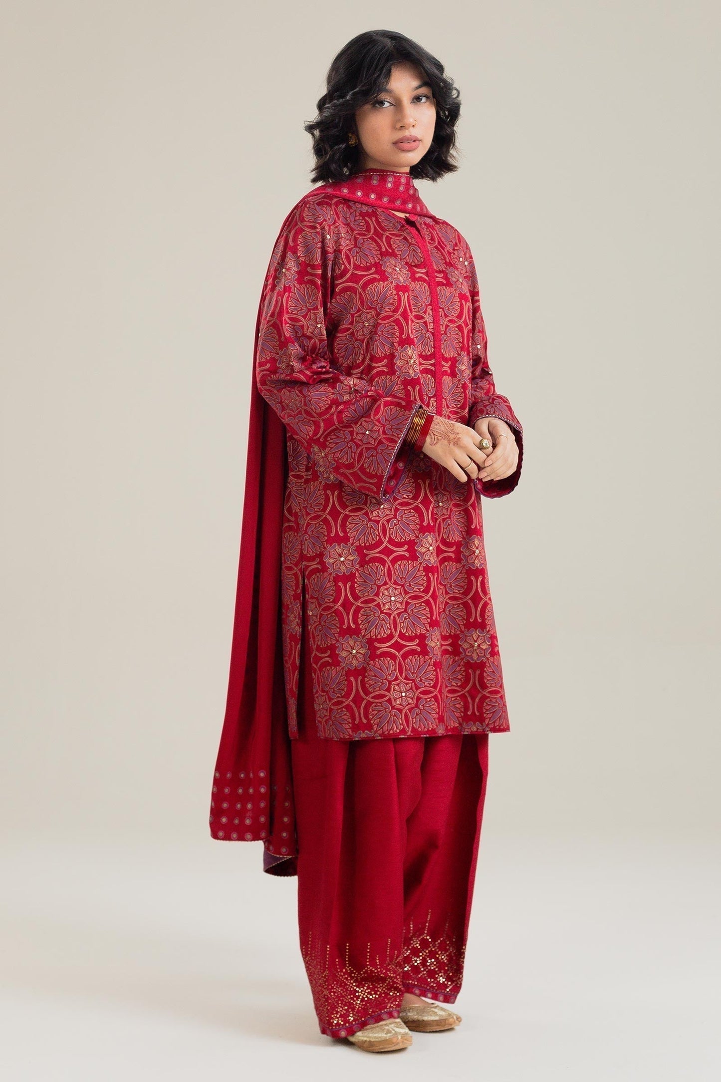 Zara Shahjahan | Handcrafted Suits | ZHC-045 - House Of Anaya