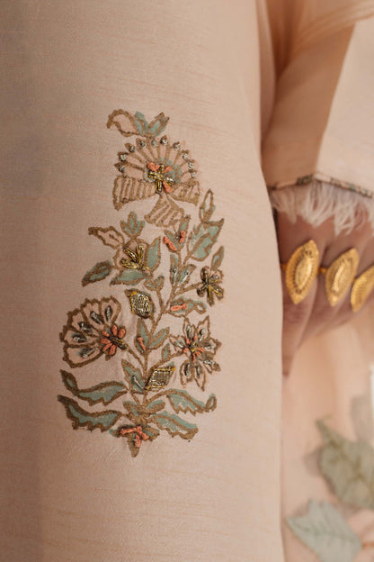 Zara Shahjahan | Handcrafted Suits | ZHC-049 - House Of Anaya