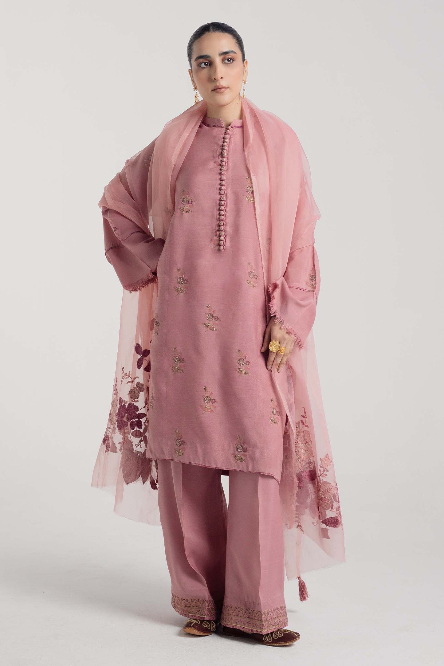 Zara Shahjahan | Handcrafted Suits | ZHC-050 - House Of Anaya